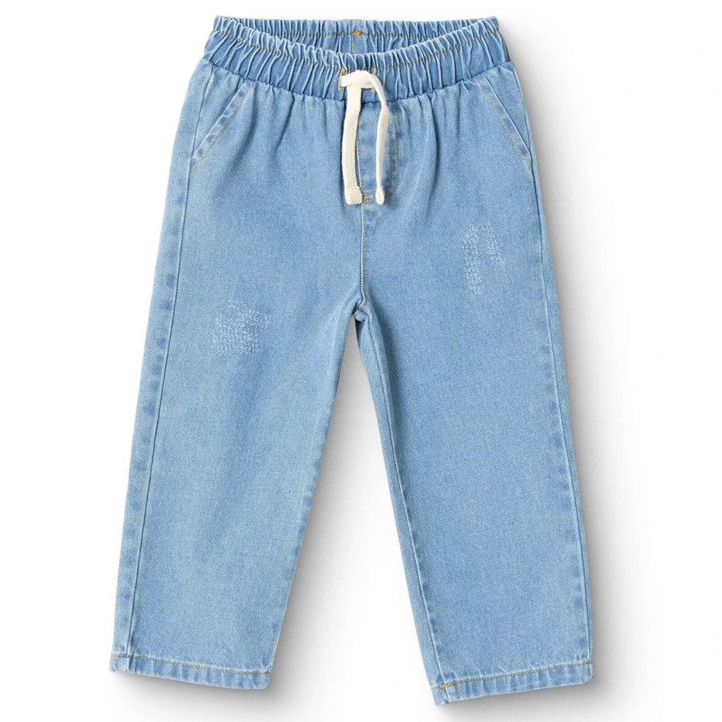 HelloBaby Denim Baby Trousers (6-9 Months to 3-4 Years) - Blue