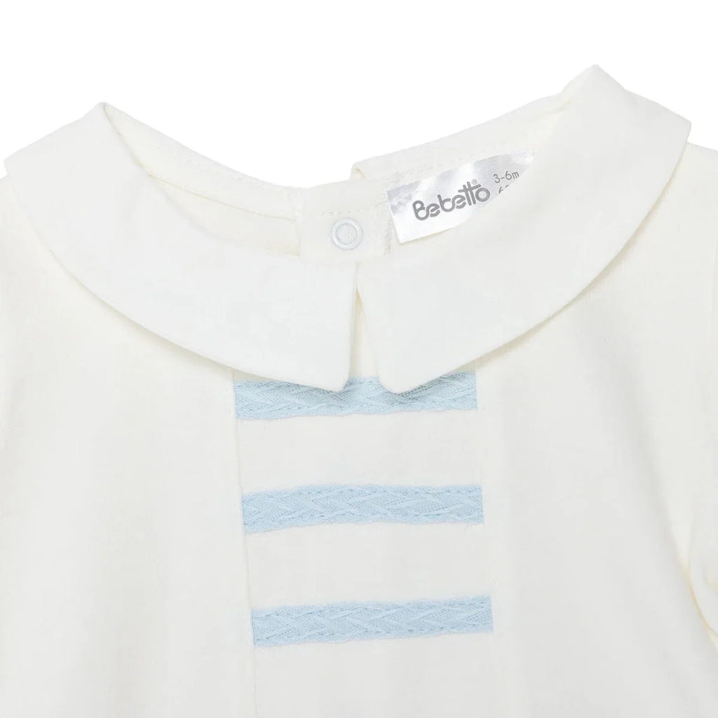 Bebetto Short Sleeve Baby T-Shirt & Shorts Set (1-3 Months to 12 Months) - Blue