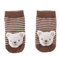 HelloBaby Bear Print Novelty Baby Socks (Newborn to 12 Months)