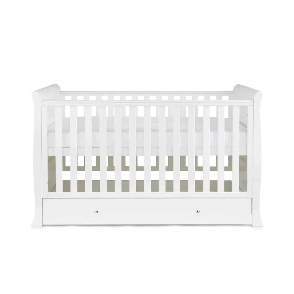 Ickle Bubba Snowdon Classic 2 Piece Furniture Set White - Premium Pocket Sprung Mattress