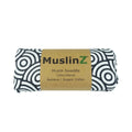 MuslinZ Bamboo/Organic Cotton Muslin Swaddle 120x120cm - Black Swirl
