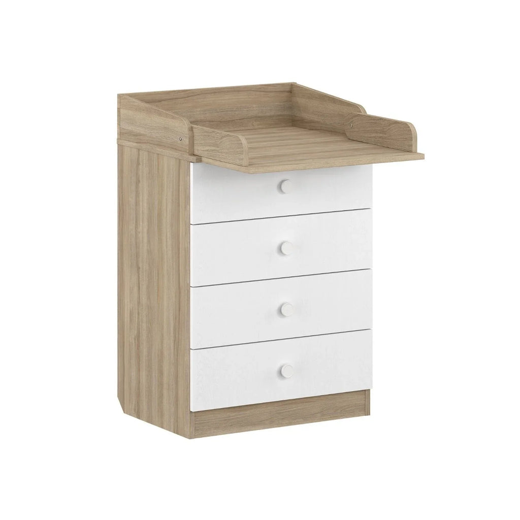 Shefa Kids 600 Changing Dressers - Elm/White