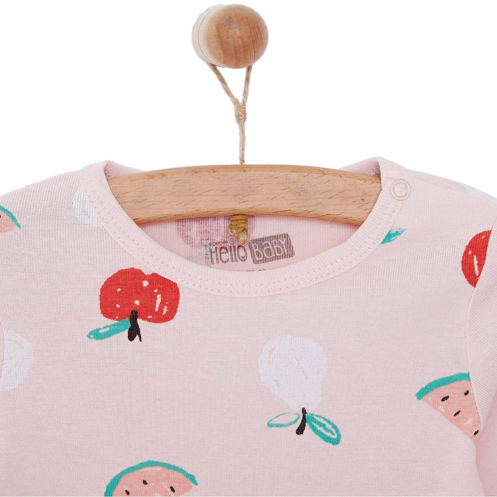 HelloBaby Long Sleeve Baby Bodysuit (3 Months to 3 Years)