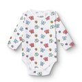 HelloBaby Cotton Popper Neck Long Sleeve Baby Bodysuit (1-3 Months to 2-3 Years)