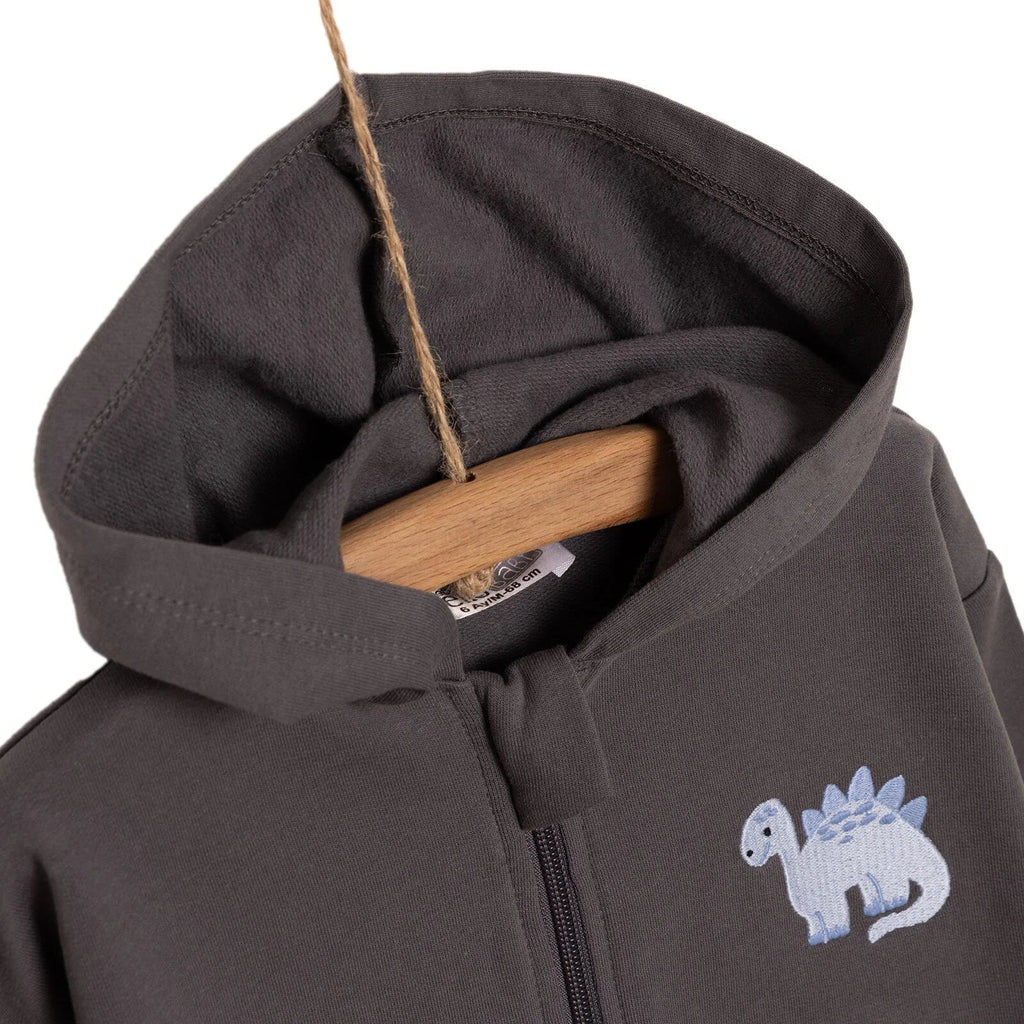 HelloBaby Boy Cardigan - Dark Grey