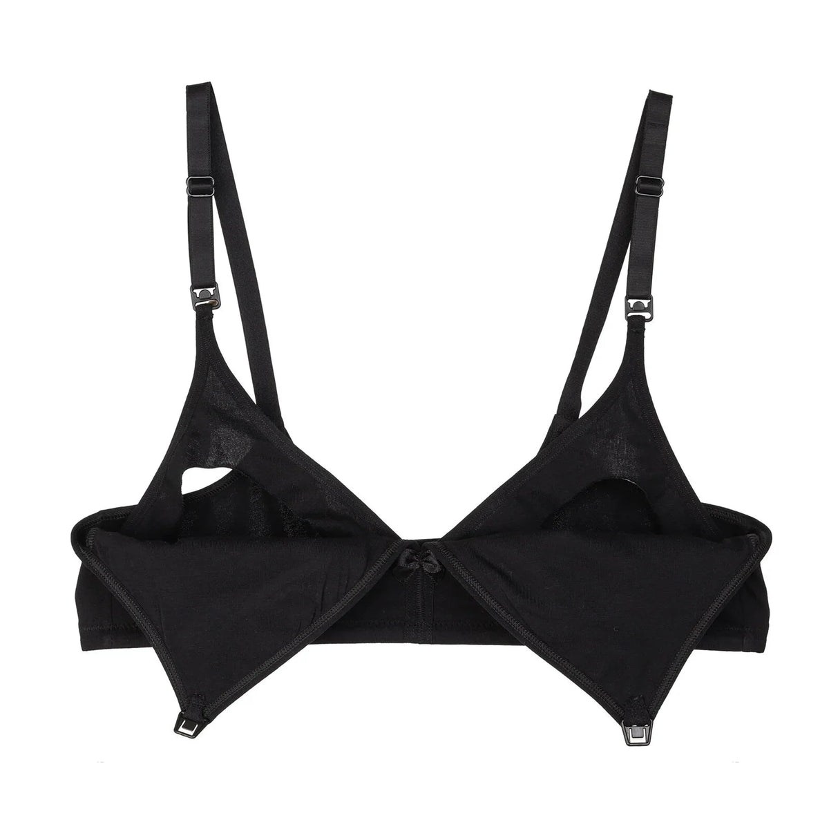 Baby Mom Bow Detail Women's Jersey Non-Padded Nursing Bra