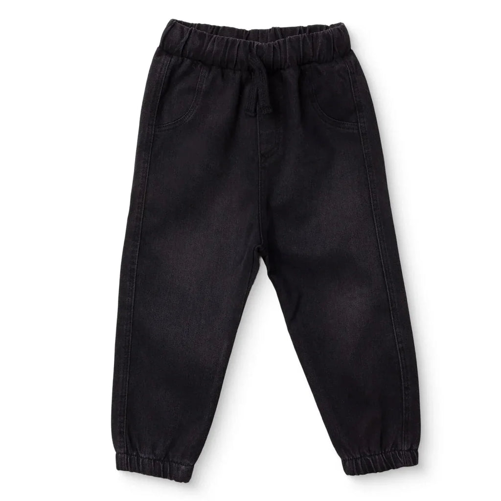 HelloBaby Denim Baby Trousers (6-9 Months to 4-5 Years) - Black