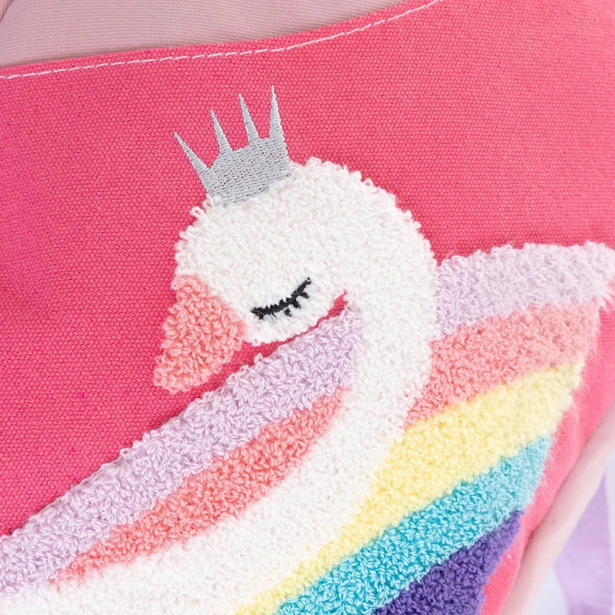HelloBaby Swan Embroidered Kids Bag (One Size)