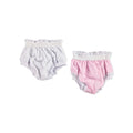 HelloBaby Baby Training Panties 2 pcs - Pink & White