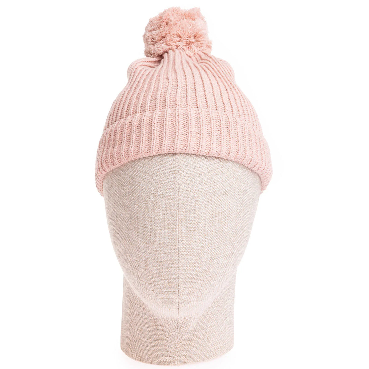 HelloBaby Pom-Pom Knitted Baby Beanie (One Size)