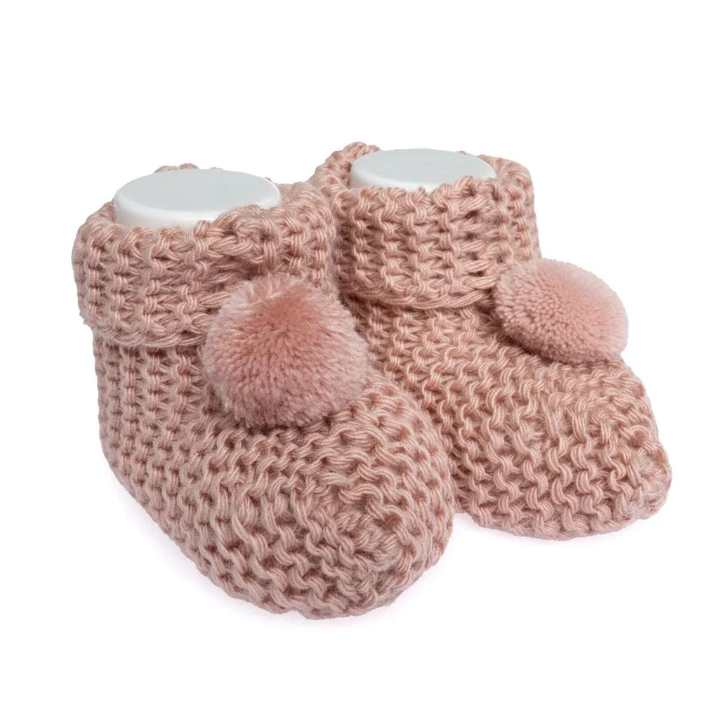 Little Dreams Poplin Baby Booties (Newborn to 3 Months)