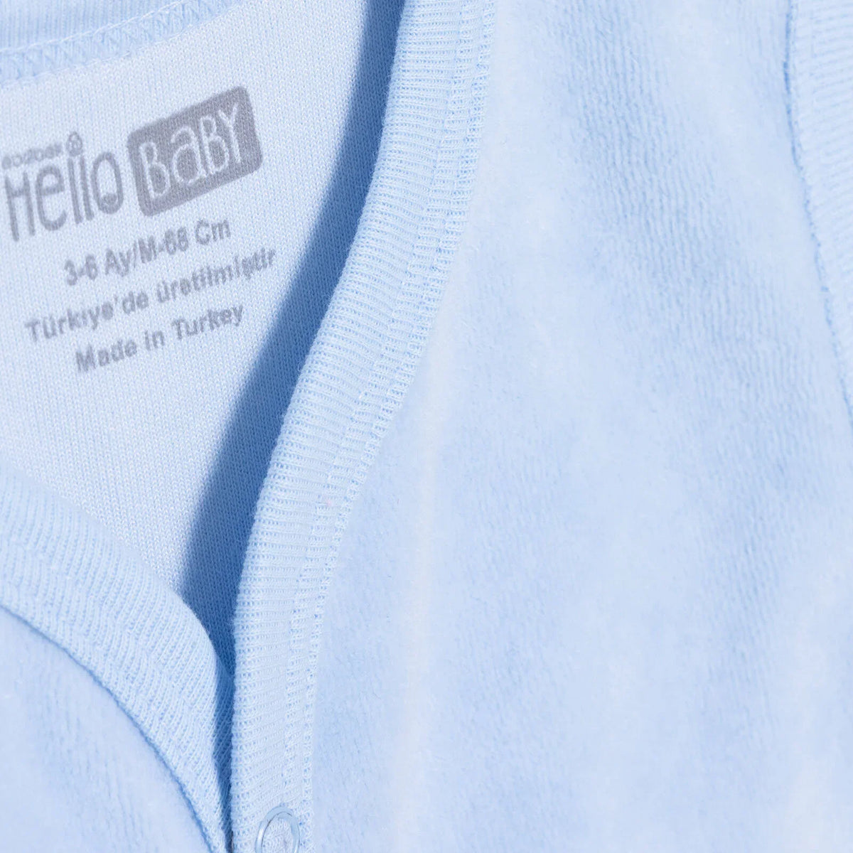 HelloBaby Velour Baby Gilet (Newborn to 6-9 Months)
