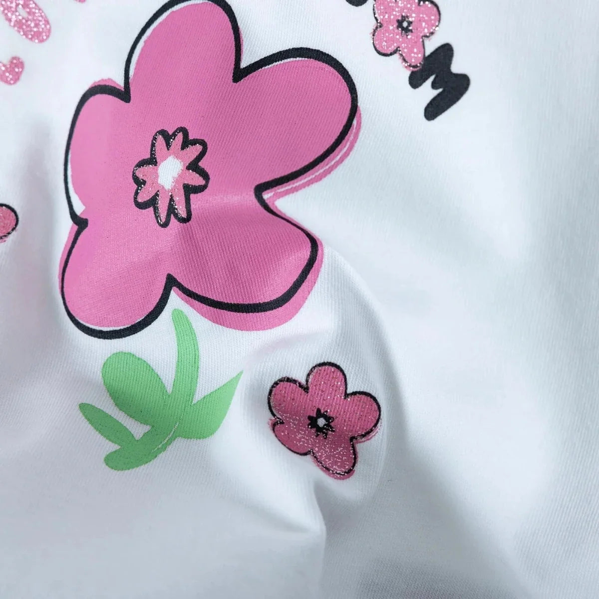 HelloBaby Short Sleeve Jersey Baby T-Shirt (3-6 Months to 3-4 Years) - Ecru