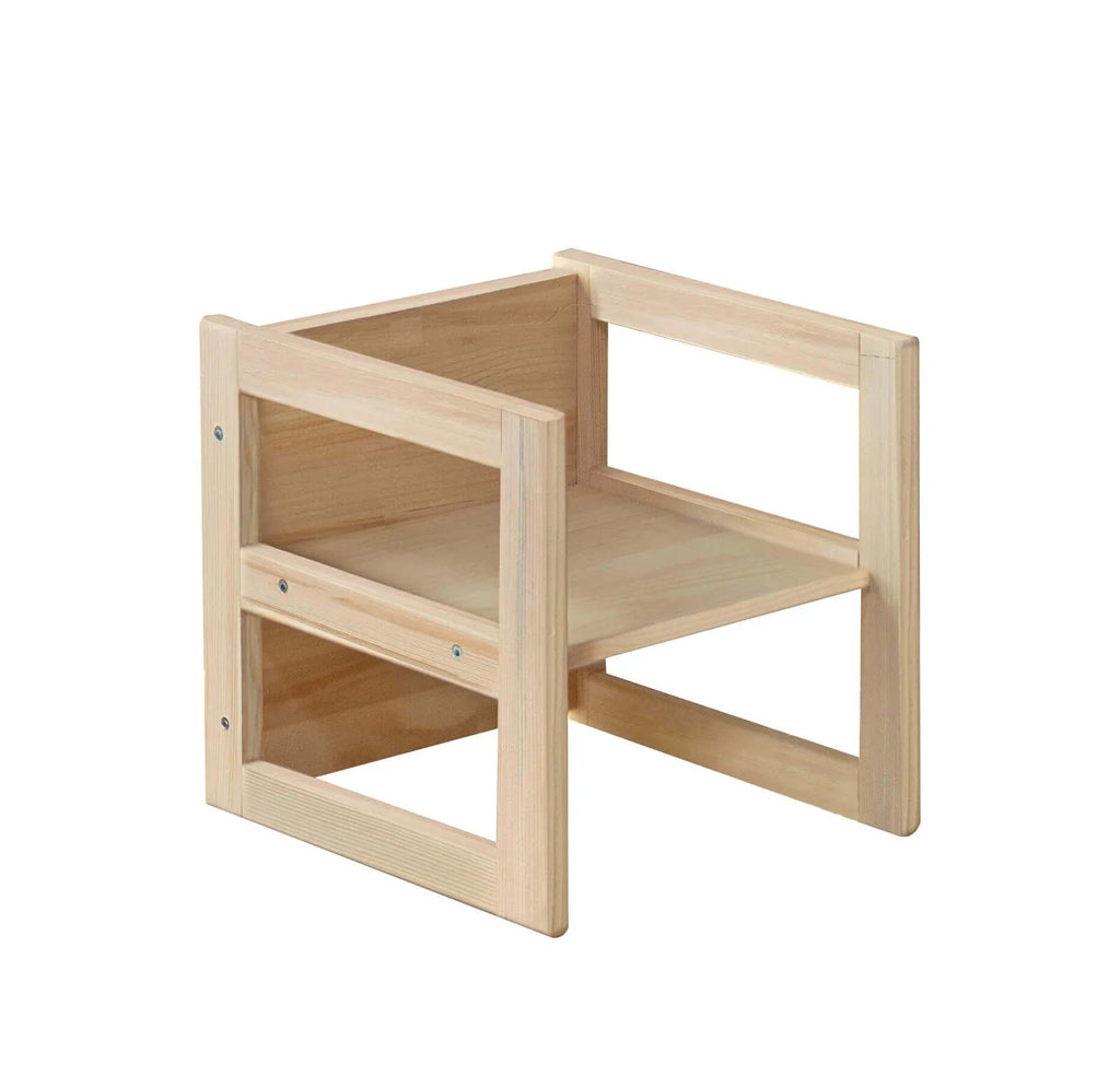 Montessori Wooden Convertable Table & Chair 36,1 cm (W) x 33,7 cm (H) x 36,6 cm (L)
