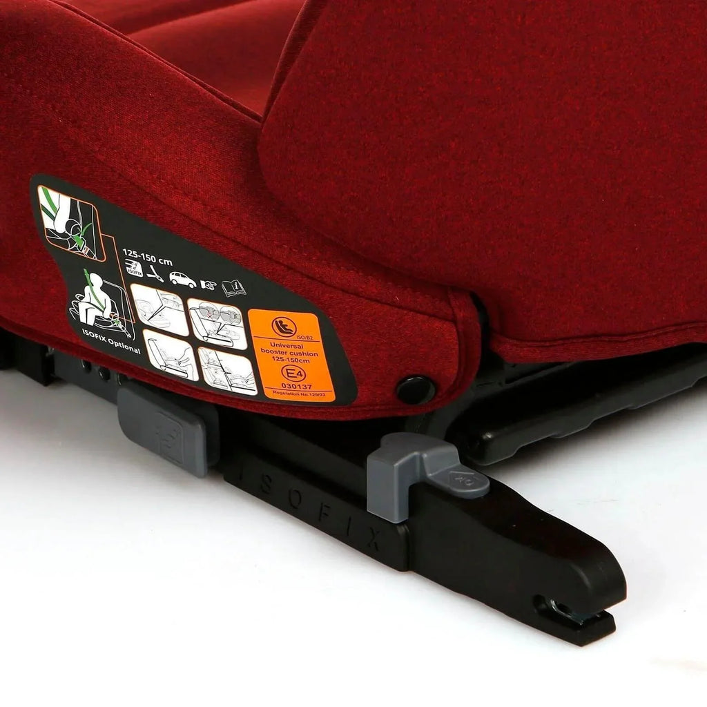 baby plus i-Size X8 (125-150 cm) 15-36 Kg Booster - Red
