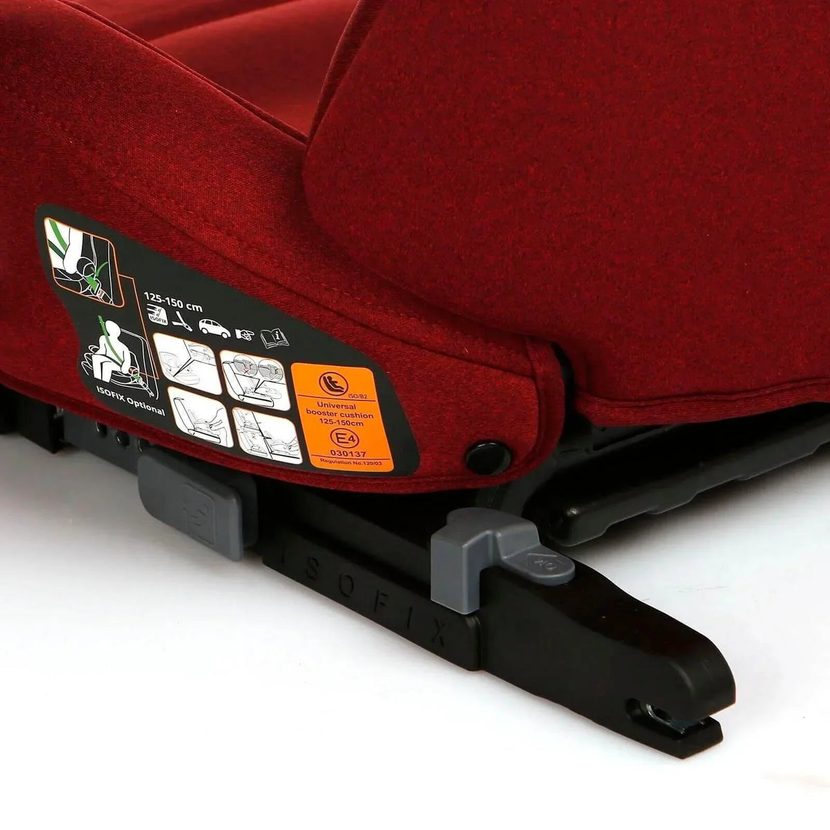 baby plus i-Size X8 (125-150 cm) 15-36 Kg Booster - Red