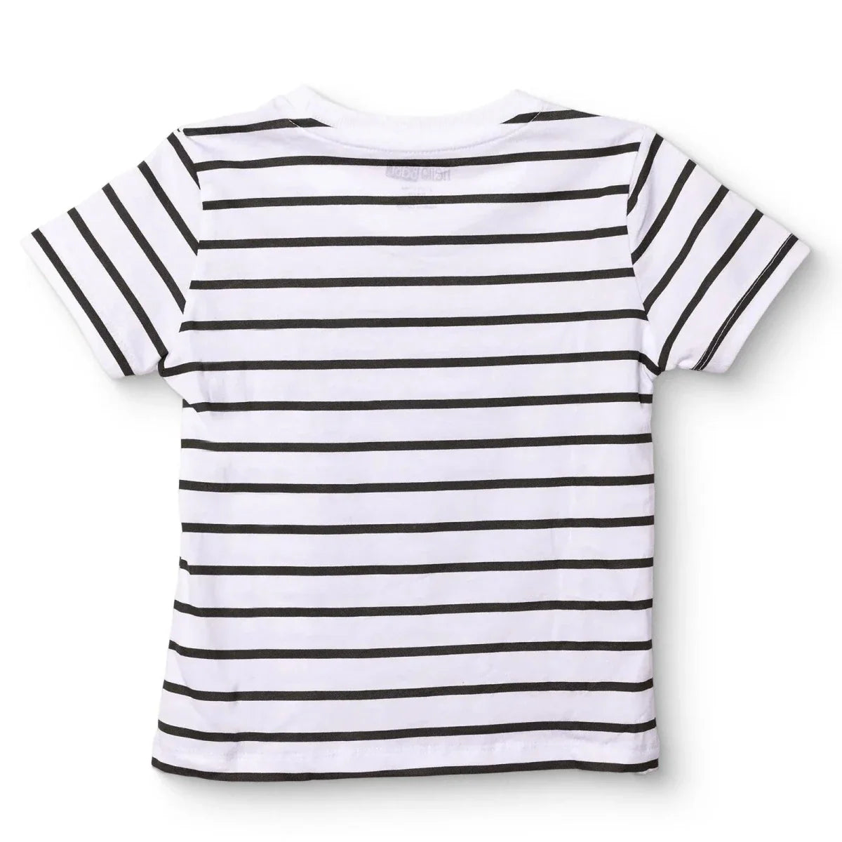 HelloBaby Short Sleeve Jersey Baby T-Shirt (3-6 Months to 3-4 Years) - Ecru