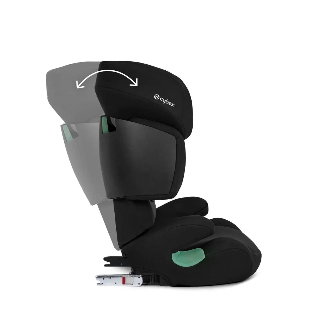 Cybex Solution X i-Fix Group 2/3 Car Seat - Pure Black