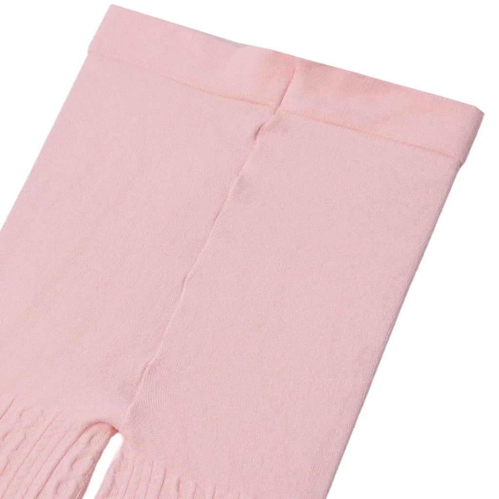 HelloBaby Cable Knit Baby Tights (6-12 Months to 4-5 Years) - Pink