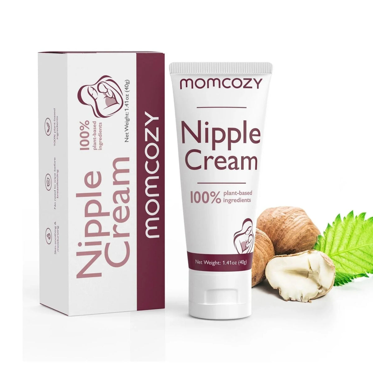 Momcozy 100% Natural Nipple Cream for Breastfeeding 40gr