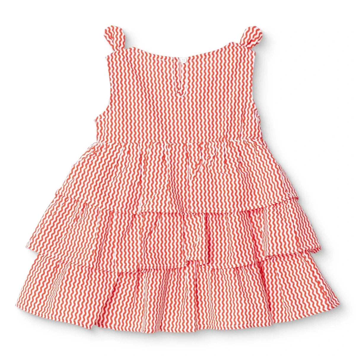 HelloBaby Strappy Baby Dress (6-9 Months to 4-5 Years) - Coral Printed