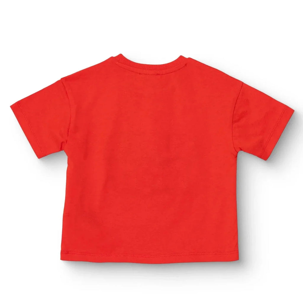 HelloBaby Short Sleeve Jersey Baby T-Shirt (3-6 Months to 3-4 Years) - Red