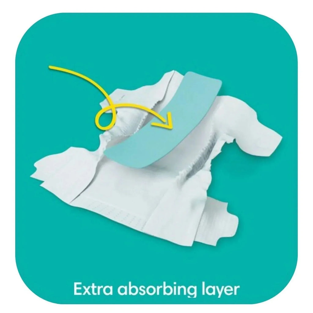 Pampers Baby Dry Size 7 Jumbo Pack - 58 nappies