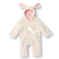 Midimod Hooded Fleece Footless Baby Pramsuit (3 Months to 12 Months)