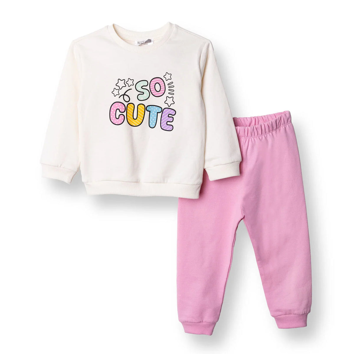 HelloBaby Long Sleeve Brushed Loopback Baby Tracksuit Set (3-6 Months to 4-5 Years)