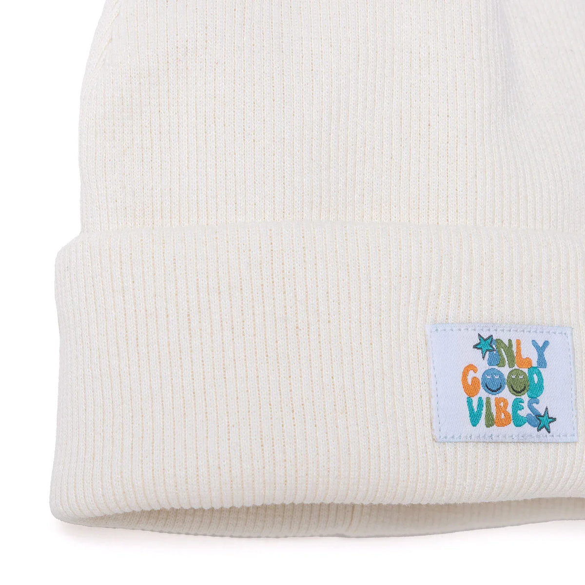 HelloBaby "Good Vibes Only" Slogan Baby Beanie (12 Months to 1-4 Years)