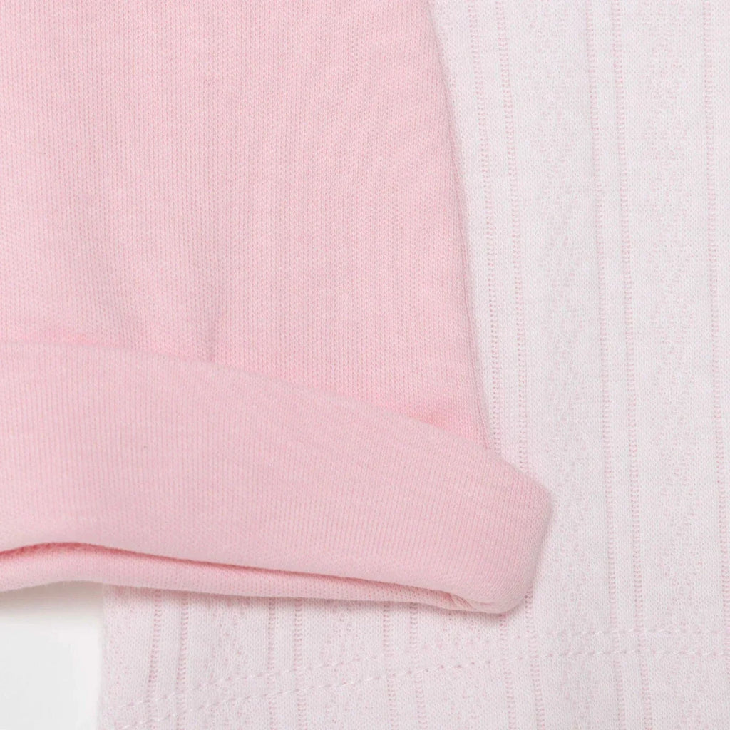 Bebetto Jacquard Knit Baby Hat (Newborn) - Pink