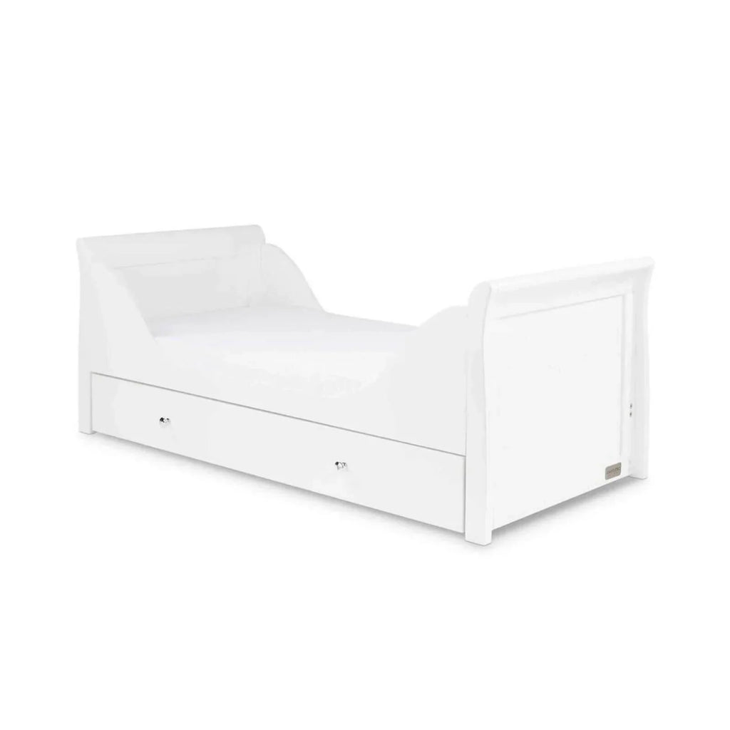Ickle Bubba Snowdon Classic 2 Piece Furniture Set White - Premium Pocket Sprung Mattress