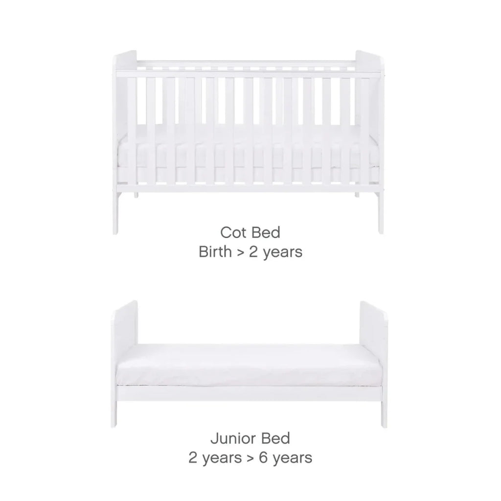 Tutti Bambini Rio 2 pcs Room Set - White