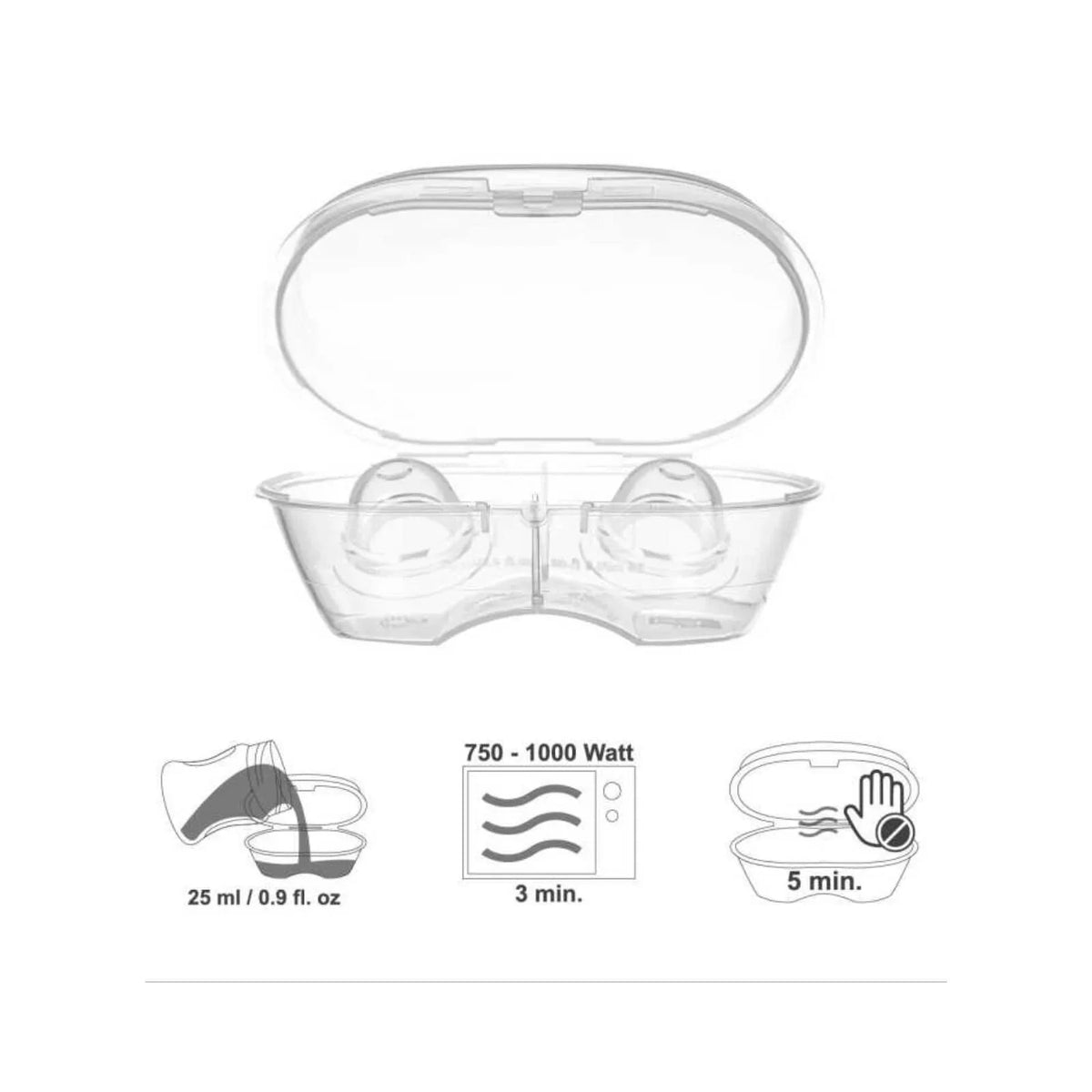 Mamajoo Silicone Teats with Storage Box 6+ months Pack of 2