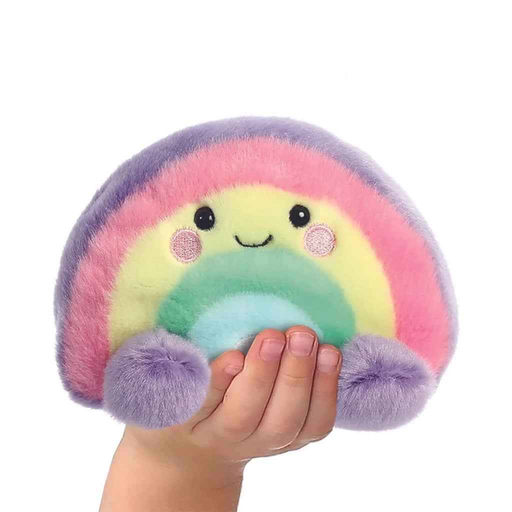 Palm Pals Vivi Rainbow Soft Toy