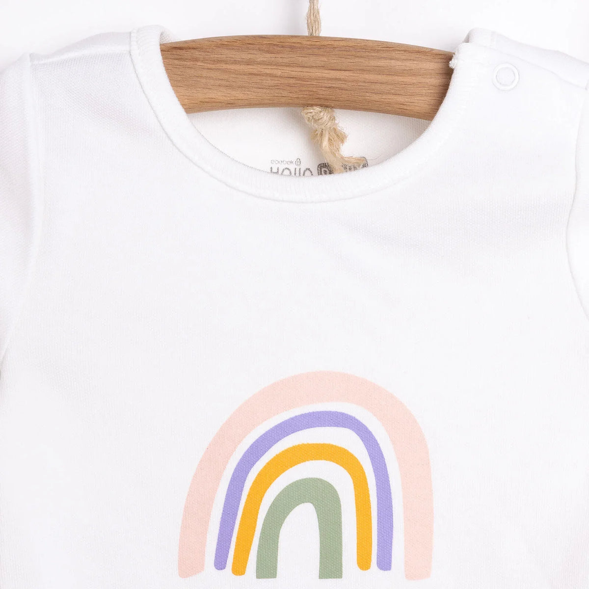 HelloBaby 4 Piece Rainbow Print Baby Hospital Bag Set (Newborn to 9 Months)