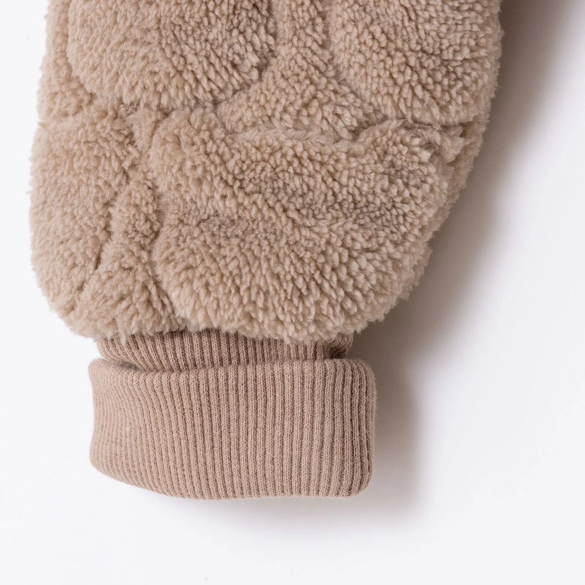 Midimod Hooded Fleece Footless Baby Pramsuit (3 Months to 12 Months)