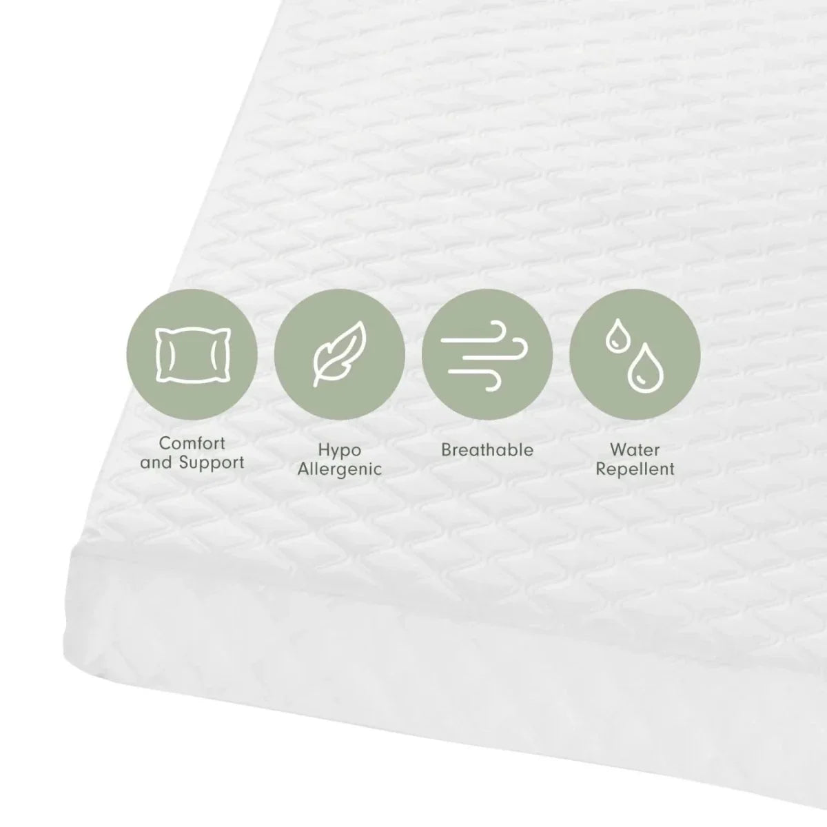 Tutti Bambini Sprung Cot Mattress 60x120cm