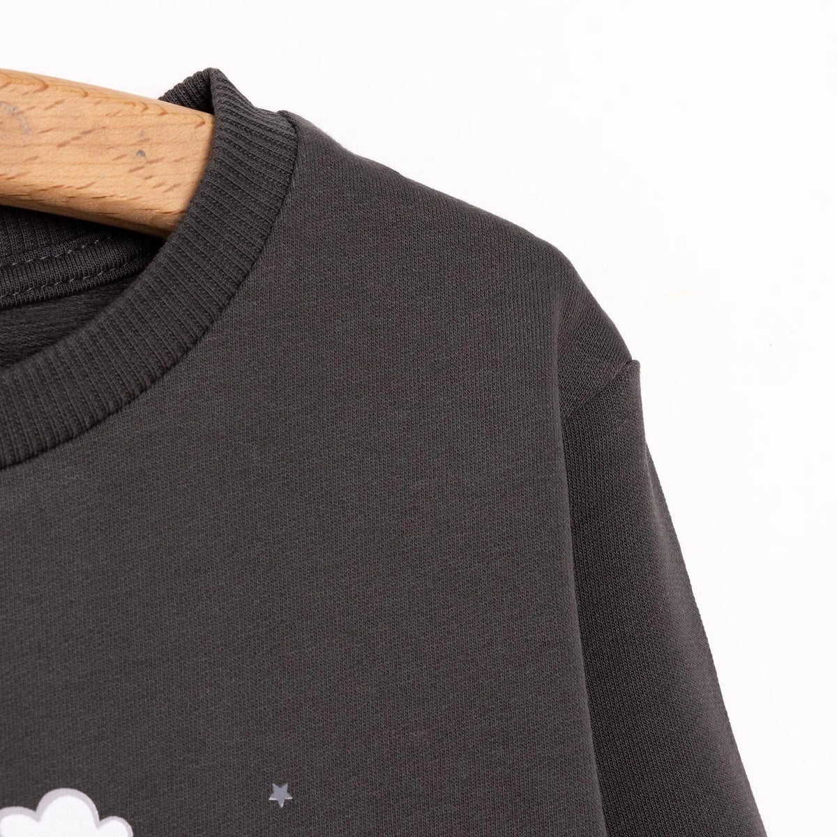 HelloBaby Popper Fastening Brushed Baby Sweatshirt (6 Months to 5 Years)