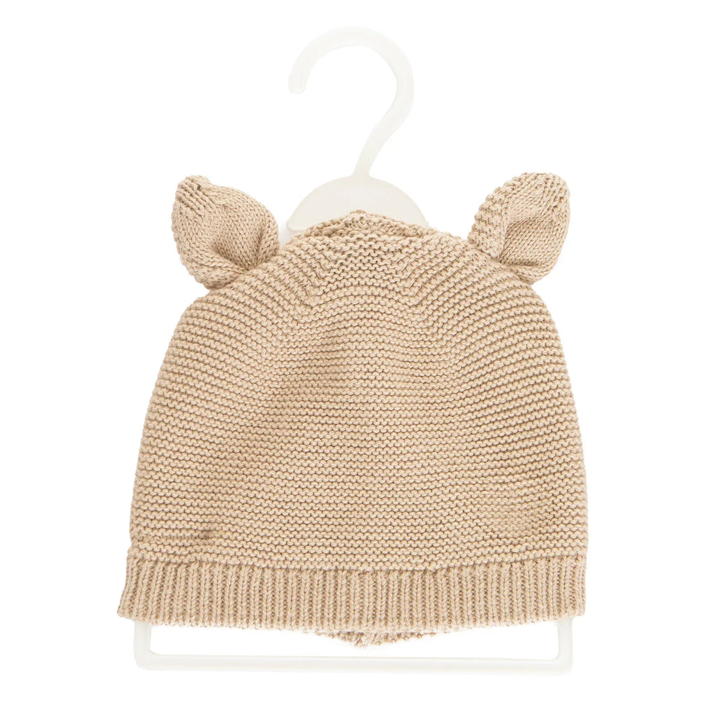 Little Plane Knitted Baby Beanie with Ear Flaps (One Size)