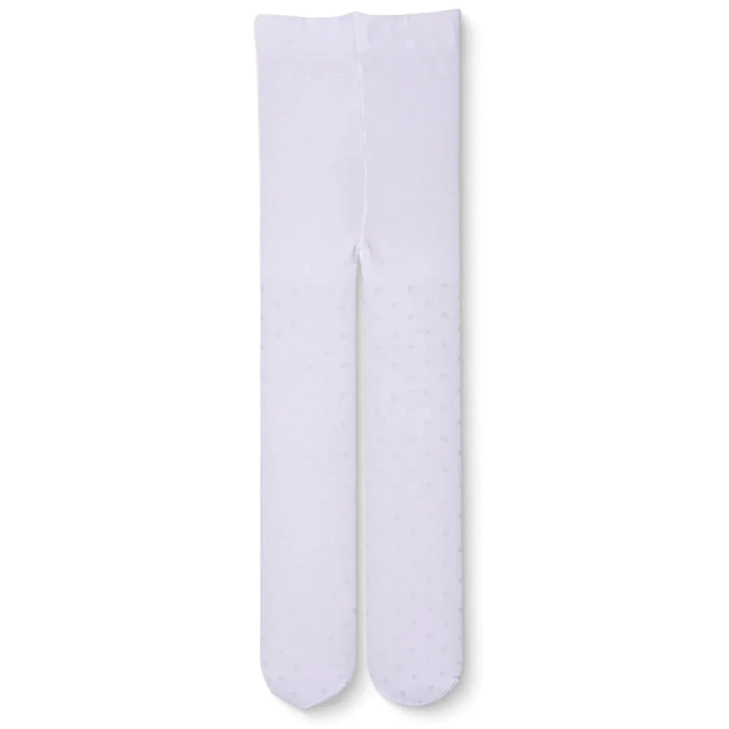 HelloBaby Polka Dot Baby Tights (6-12 Months to 3-4 Years) - White Printed