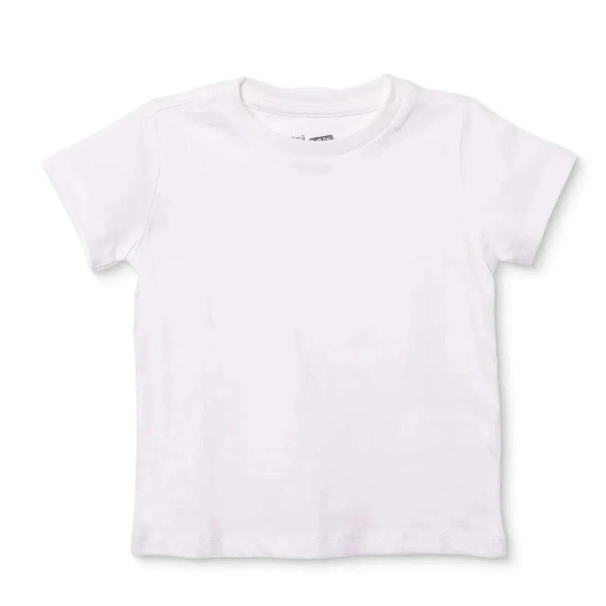 HelloBaby Short Sleeve Jersey Baby T-Shirt (3-6 Months to 4-5 Years) - White