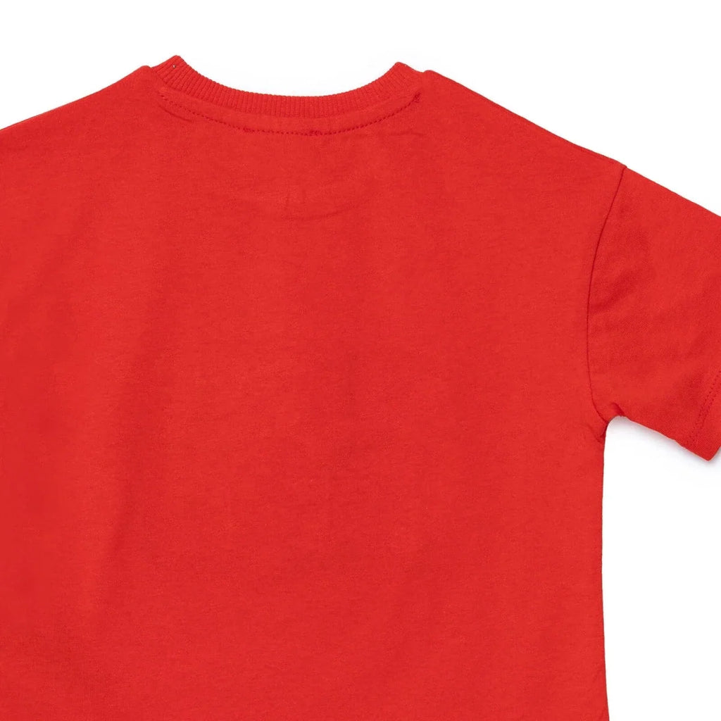 HelloBaby Short Sleeve Jersey Baby T-Shirt (3-6 Months to 3-4 Years) - Red
