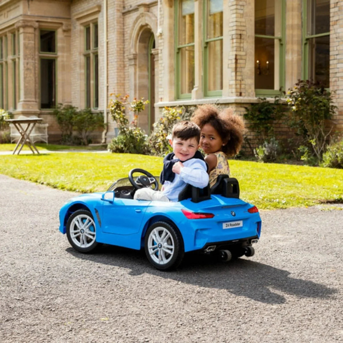 Xootz BMW Z4 12V Electric Ride On with Lithium Battery - Blue