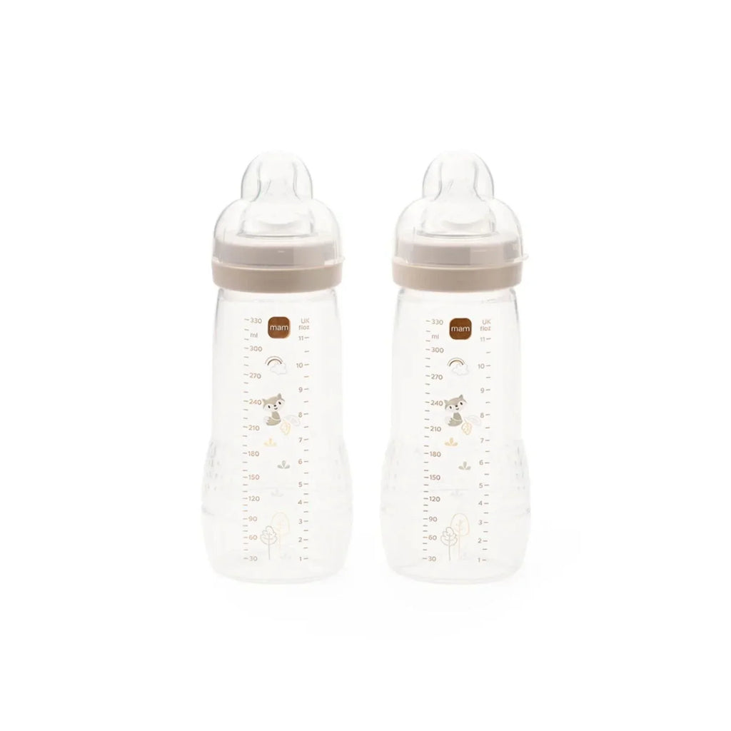 MAM Easy Active Bottle 330ml Unisex Pack of 2 Assorted