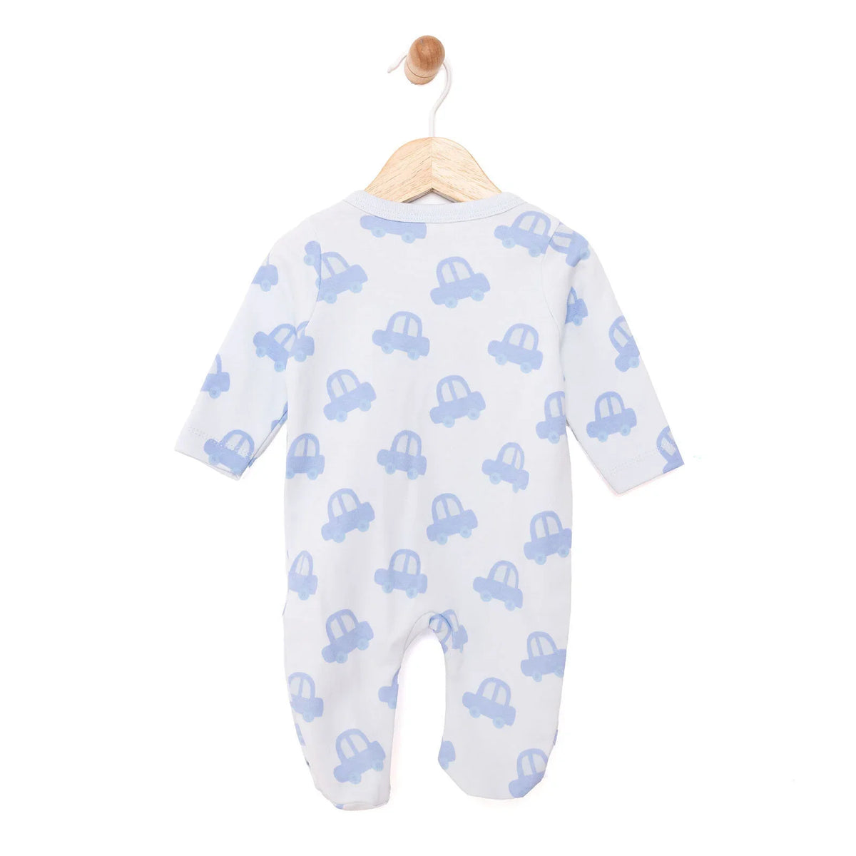 HelloBaby Long Sleeve Baby Sleepsuit with Feet (Newborn to 9 Months)