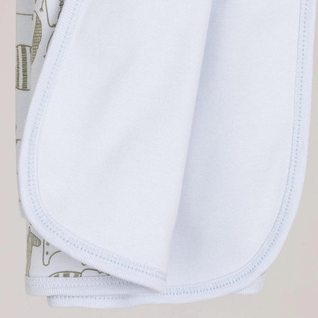 Bebbek Animal Print Jersey Baby Blanket (80 x 80 cm)
