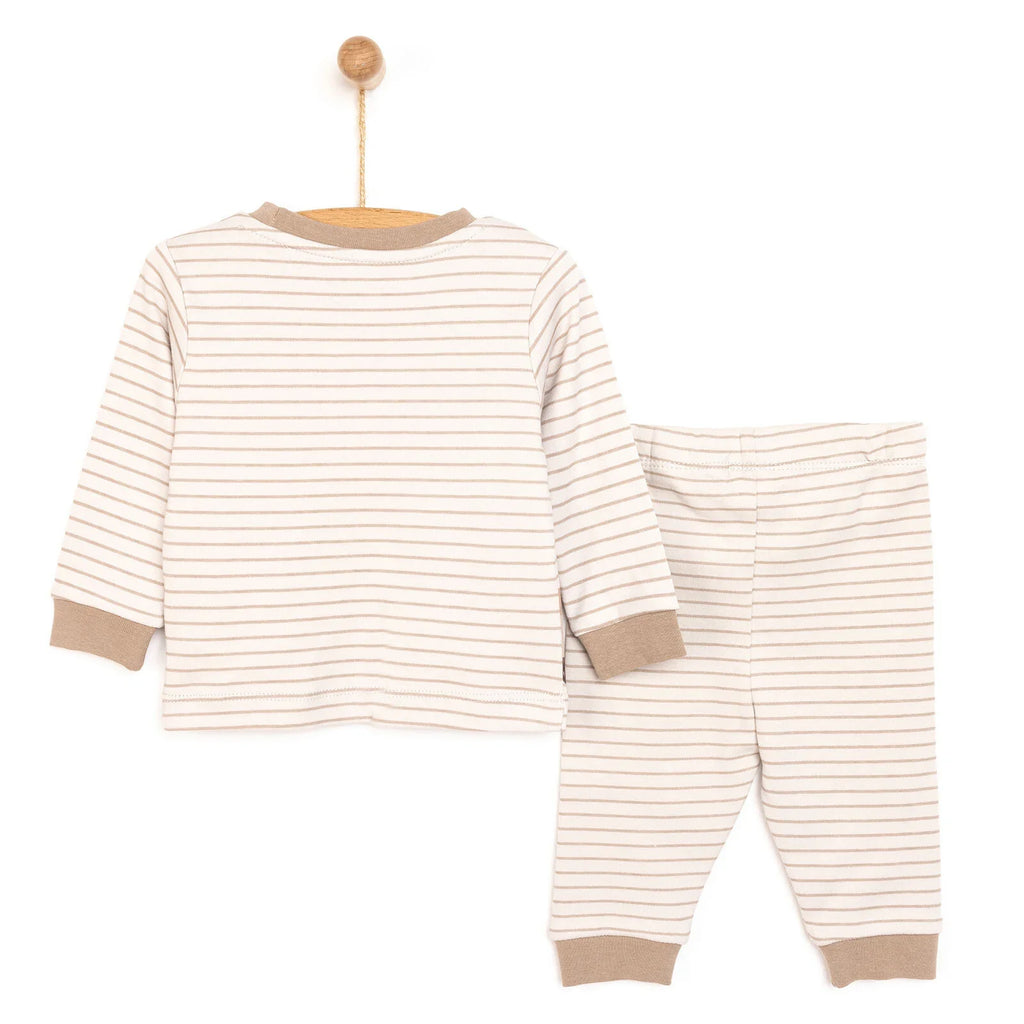 HelloBaby Truck Motif Long Sleeve Baby Pyjama Set (6 Months to 4 Years)
