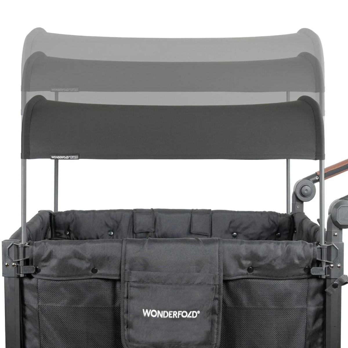 Wonderfold W2 Luxe Pro Stroller Wagon - Charcoal Grey