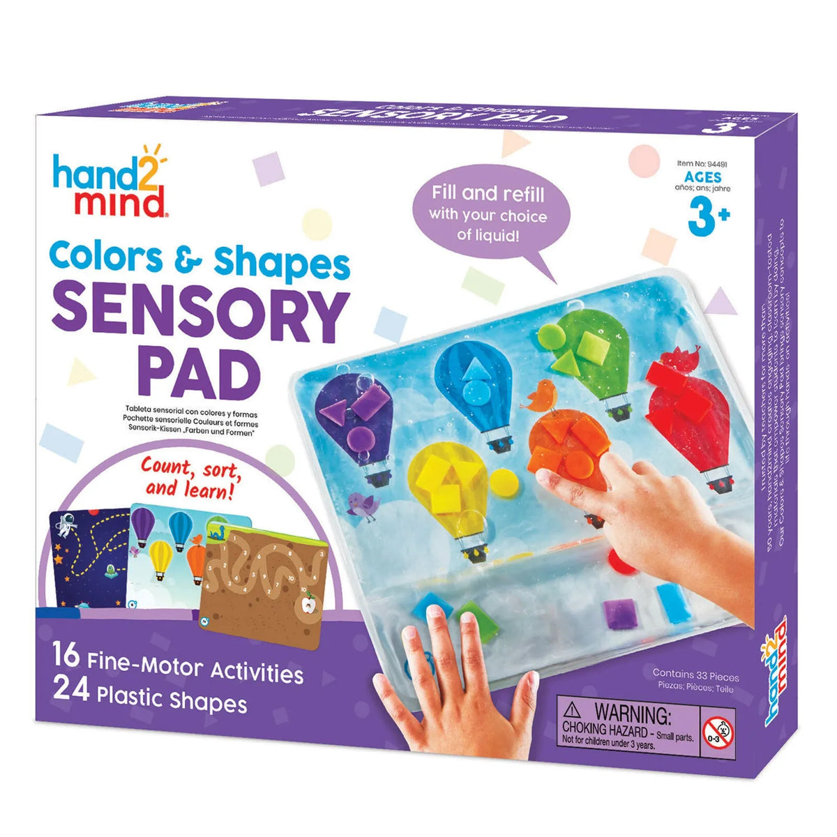 Learning Resources Colours & Shapes Sensory Pad